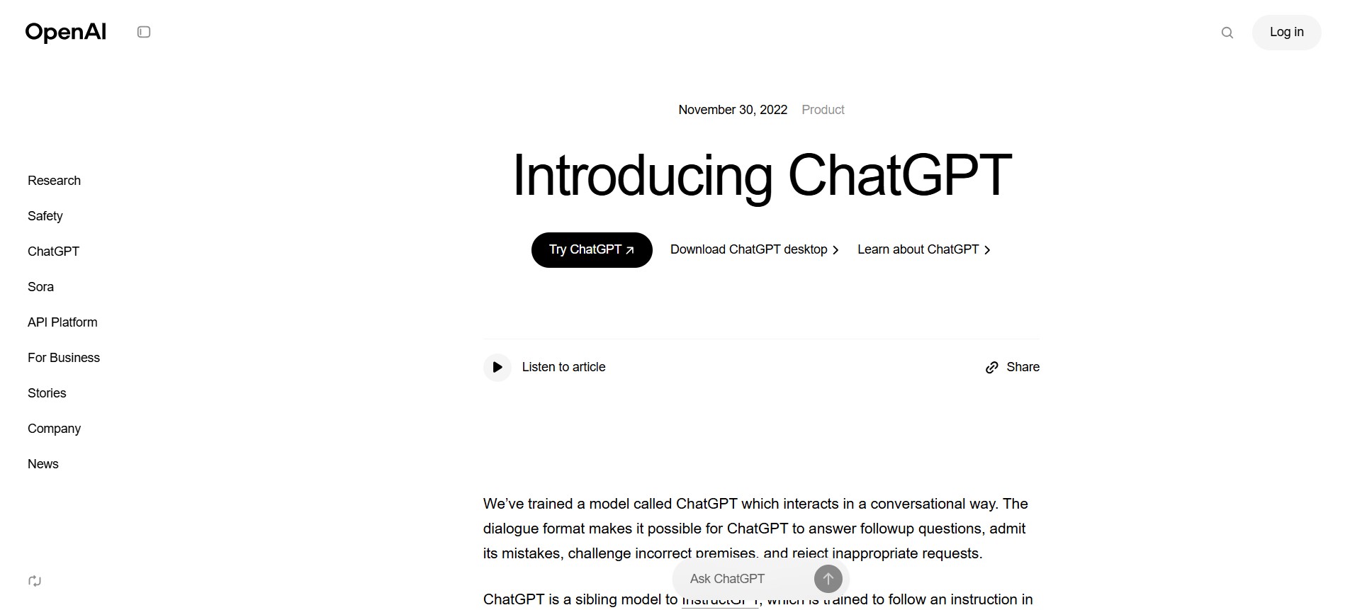 chatgpt ai
