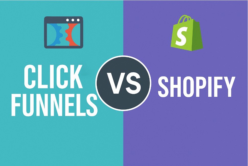 clickfunnels vs shopify comparison