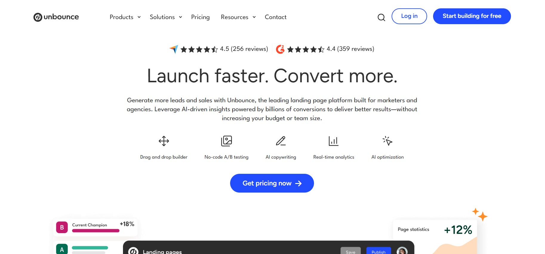 unbounce ai