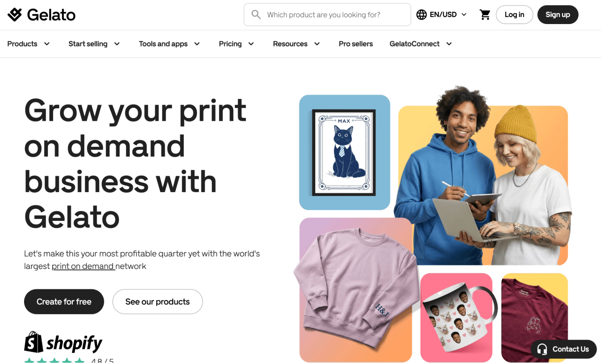 Gelato print Platfrom